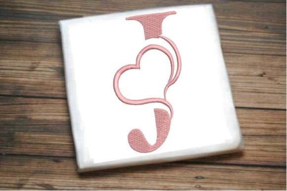 Beautiful J Letter Heart Alphabet Review