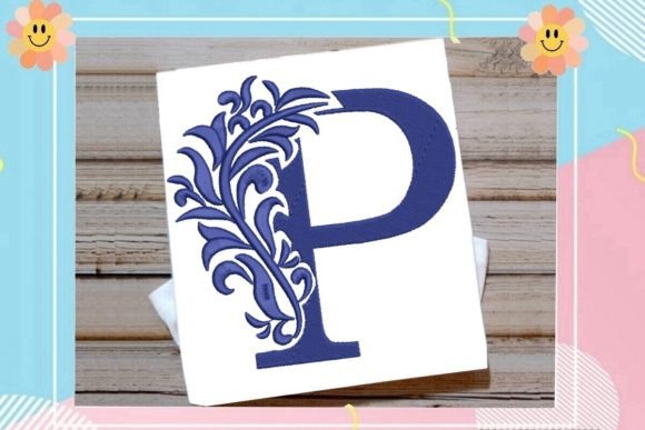 Beautiful Monogram Letter P Review
