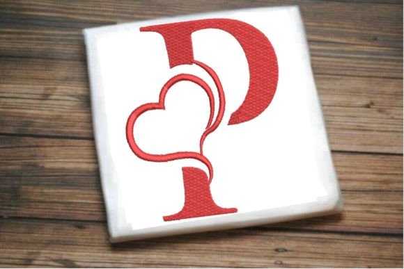 Beautiful P Letter Heart Alphabet Review
