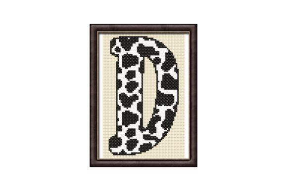 Cow Print D Monogram Cross Stitch Review