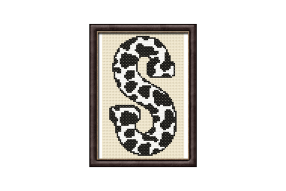Cow Print S Monogram Cross Stitch Review