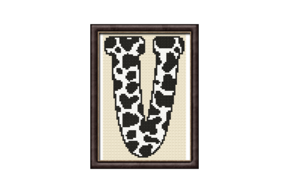 Cow Print V Monogram Cross Stitch Review