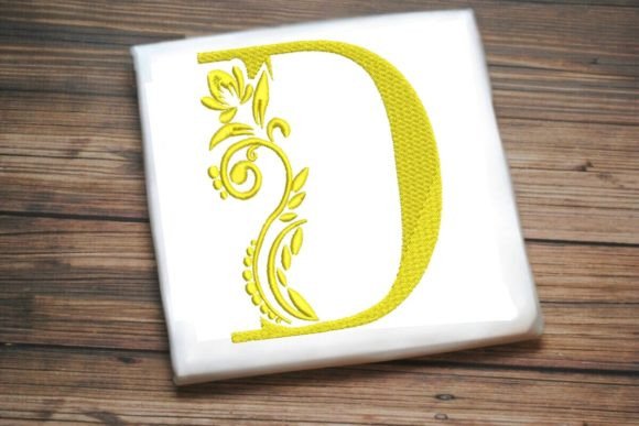 D Letter Elegant Illustrated Alphabet Decoration Review
