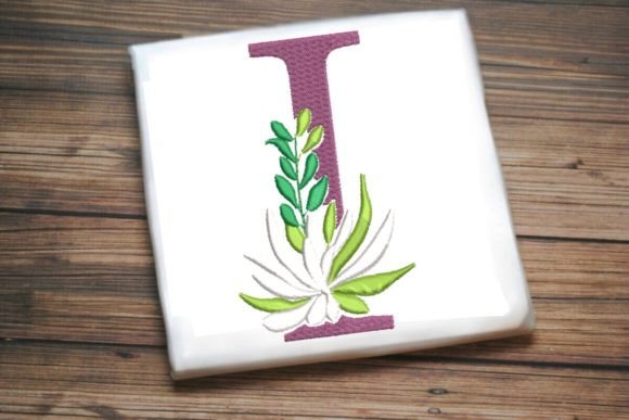 I Letter Decorative Greenery Alphabet Monogram Review