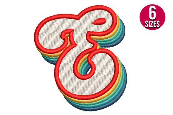 Retro Alphabet Letter E: A Seasonal Design Review