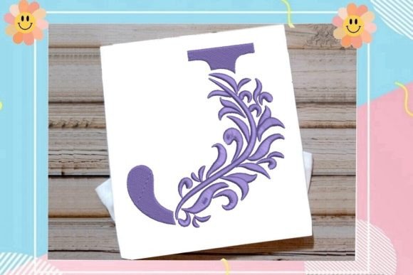 Review: Beautiful Monogram Letter J for Boutique Apparel