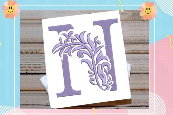 Review: Beautiful Monogram Letter N for Boutique Apparel