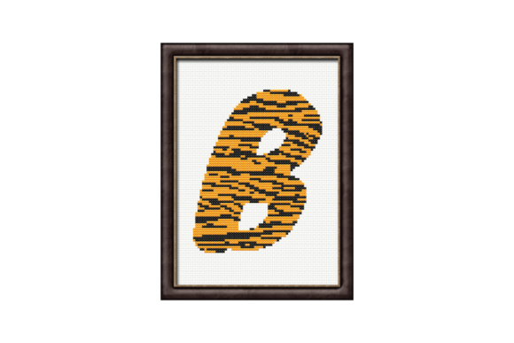 Tiger Print B Monogram Cross Stitch Review