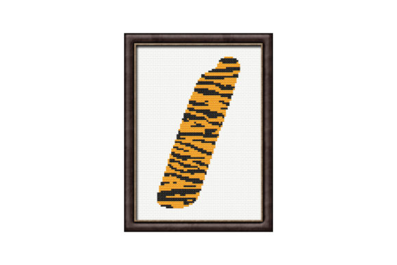 Tiger Print I Monogram Cross Stitch Review