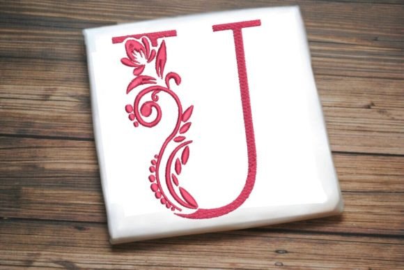U Letter Elegant Embroidery Review